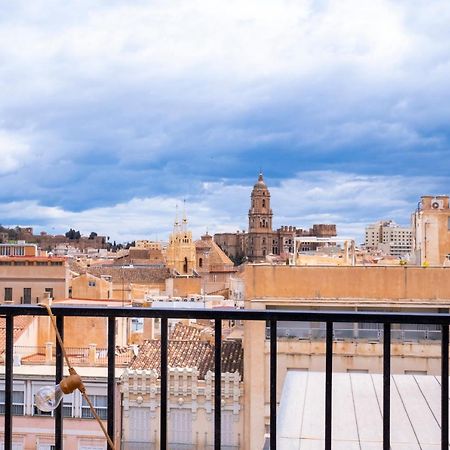 Penthouse Panorama With Large Terraces & 360 Views Appartement Málaga Buitenkant foto