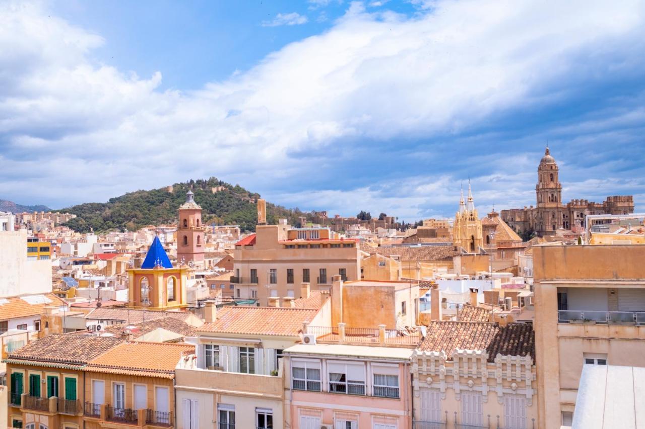 Penthouse Panorama With Large Terraces & 360 Views Appartement Málaga Buitenkant foto