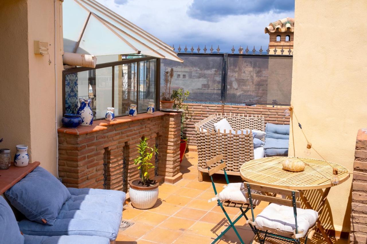 Penthouse Panorama With Large Terraces & 360 Views Appartement Málaga Buitenkant foto