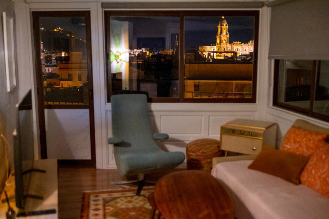 Penthouse Panorama With Large Terraces & 360 Views Appartement Málaga Buitenkant foto