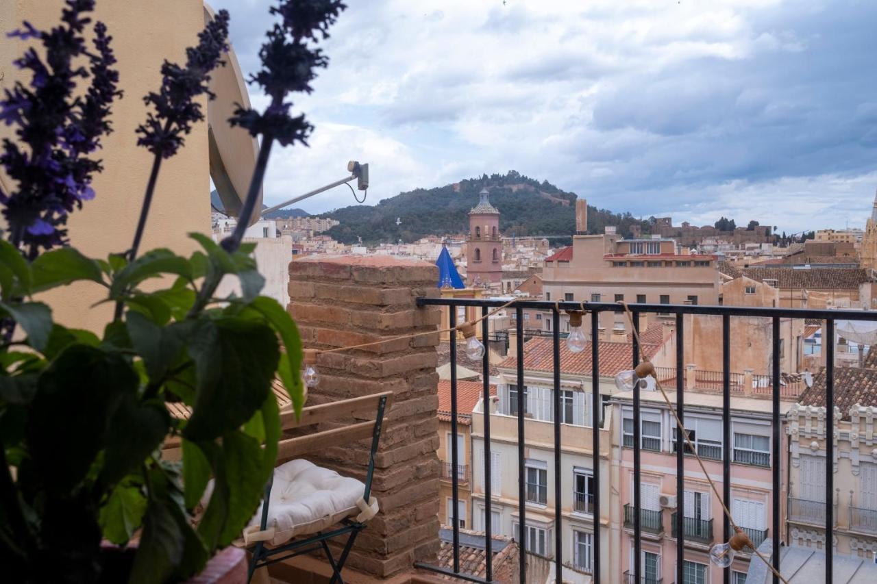 Penthouse Panorama With Large Terraces & 360 Views Appartement Málaga Buitenkant foto