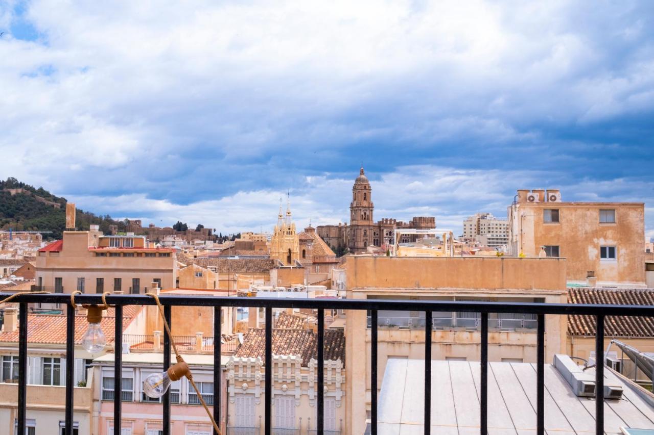 Penthouse Panorama With Large Terraces & 360 Views Appartement Málaga Buitenkant foto